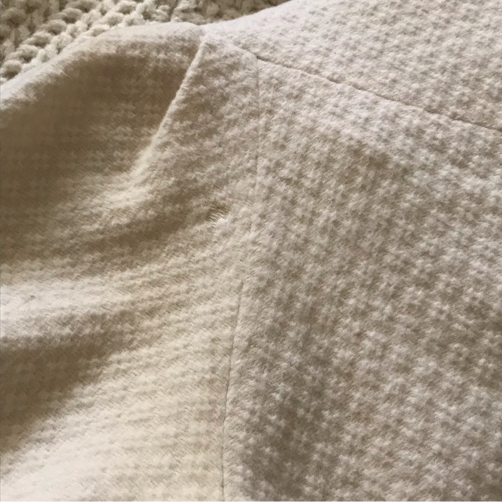 THREAD Social Statement Ivory Wool Coat - Picture 8 of 10